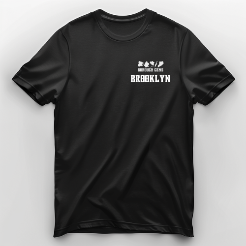 Borough Gems "Brooklyn" Unisex T-Shirt (Black)